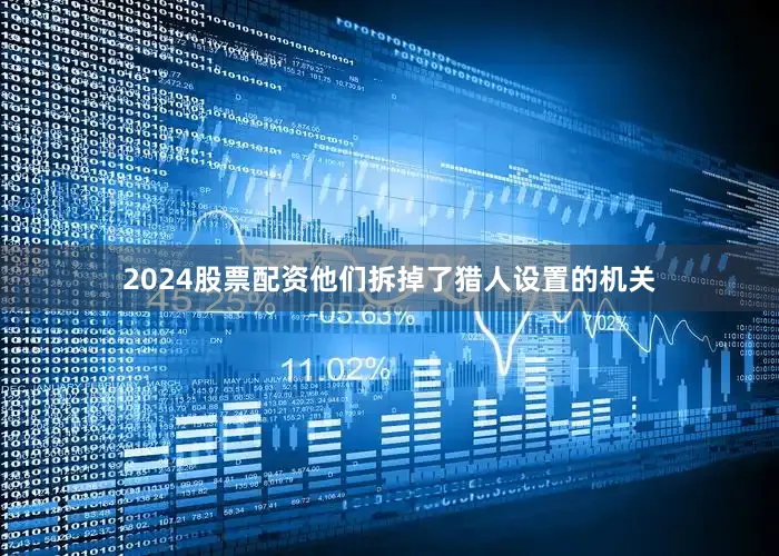2024股票配资他们拆掉了猎人设置的机关