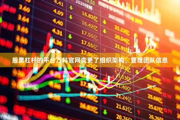 股票杠杆的平台万科官网变更了组织架构、管理团队信息